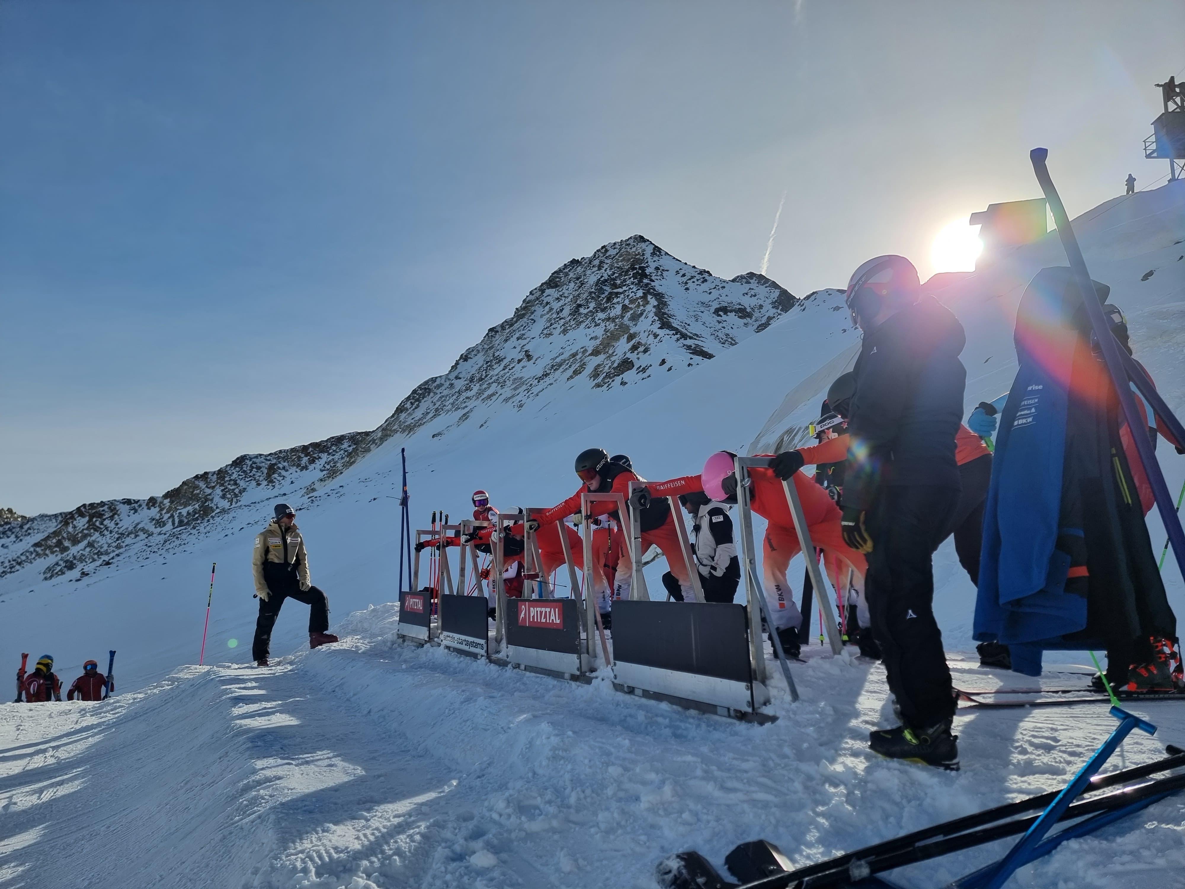 Laurin Furrer on the race course